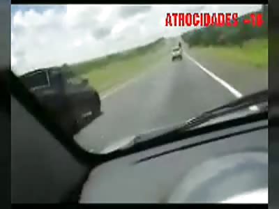 [FULL VIDEO] Motorcyclist Hit by Car Thrown Like a Rag Doll 