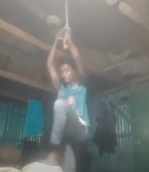 Depressed College Student Hangs Himself On Camera.
