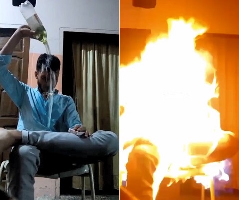 Unable to Pay Back a Loan, Man Sets Himself Ablaze
