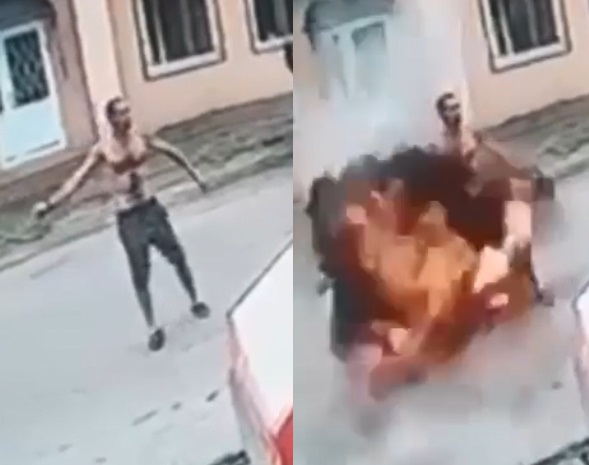 Ukraine: Fired Drunk Man Detonates Grenade