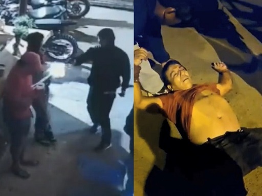 Man Slowly Falls Dead after Hitman Shoots Him Outside the Club