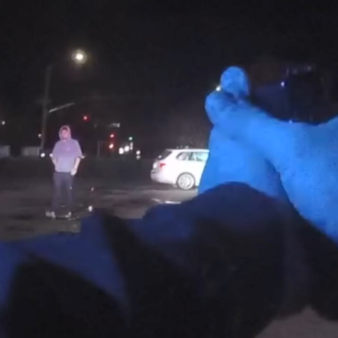 Fresno Cops Shooting Man After He Points a Toy Gun at Them.