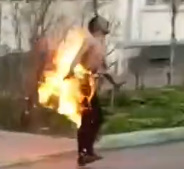 Man Set Himself On Fire When He Saw His Wife Betrayed Him In Odessa 