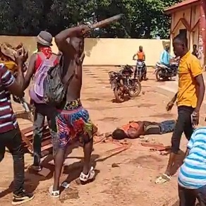 Killer Of The Girl Dragged Out Of Police Station And Lynched To Death