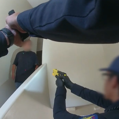 Officer Fatally Shoots Suspect Armed with Knife at West Phoenix Mental Health Facility (Skip to 02:00)