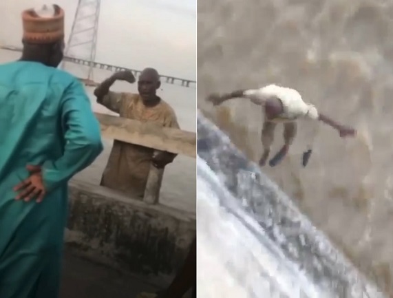 Man Accused of Stealing Commits Suicide by Jumping Into Lagos Lagoon In Nigeria