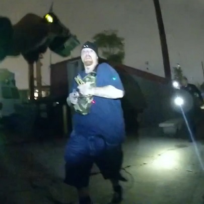 Bodycam Shows LAPD Cops Shooting Suspect After Pulls Out a Gun And Fires at Officer
