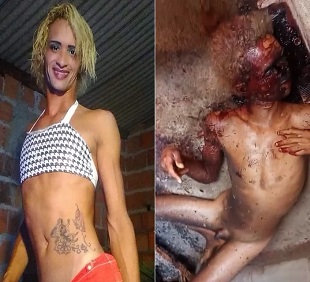 Tranny Was Tortured Before They Burned Him Alive