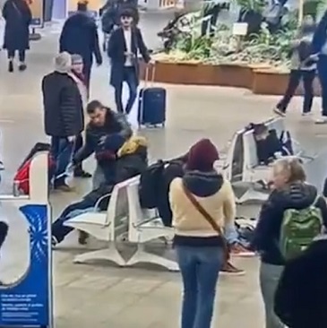 Man Gets His Throat Slit In Butcher’s Knife Attack at Busy Brussels Train Station