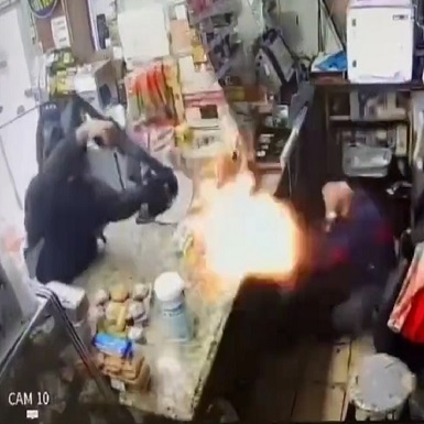 Gunman Ambushes NYC Deli Worker In Scary Caught-On-Camera Shooting.