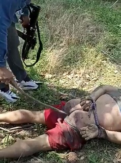 Cartel Members Sodomize Captive with a Tree Branch