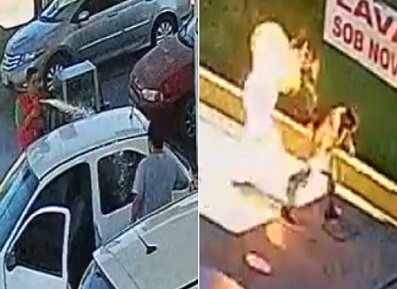 Gas Station Worker Pours Gasoline on Client & Sets Him on Fire
