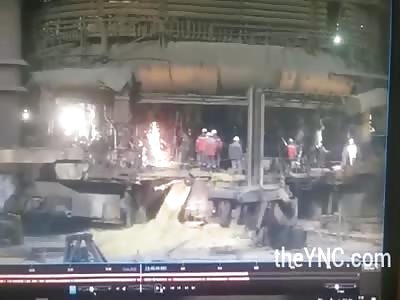 Workers Die in Steel Factory Explosion