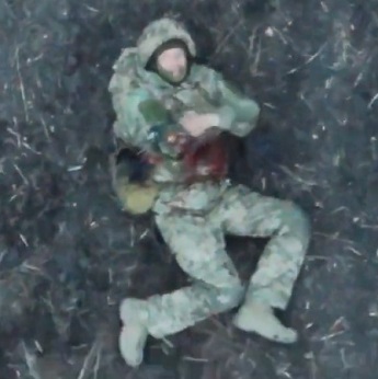 Death From Above - Russian Drone Drops A Grenade Right On A Ukrainian Soldiers Hand