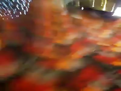 Man destroys casino in Chile