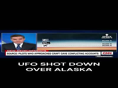 News of UFO Shot Down over Alaska