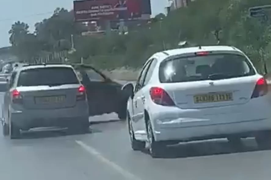 Some Serious Road Rage in Algeria