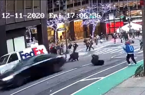 Protesters Mowed Down in Manhattan 