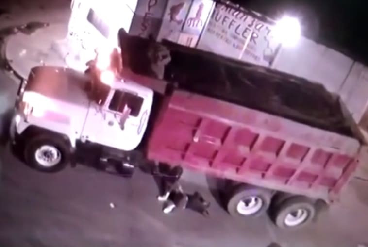 Trucker Runs Over Sleeping Partner