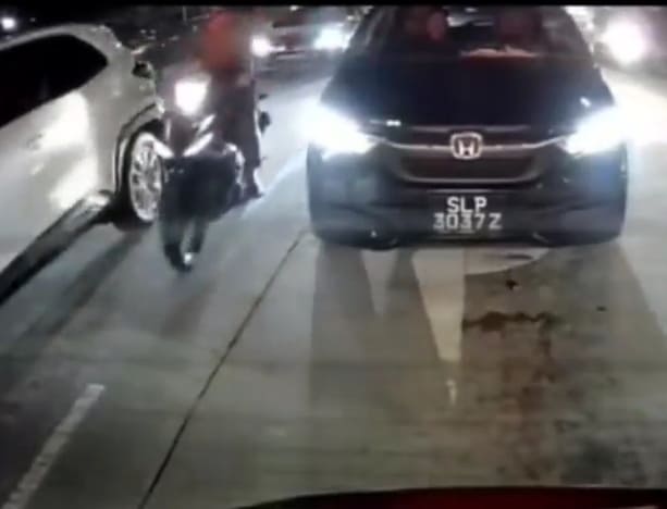 Dashcam Catches Fatal Accident In Singapore 