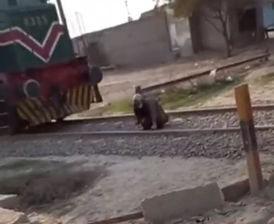 Old Man Ends His Life On The Train Tracks