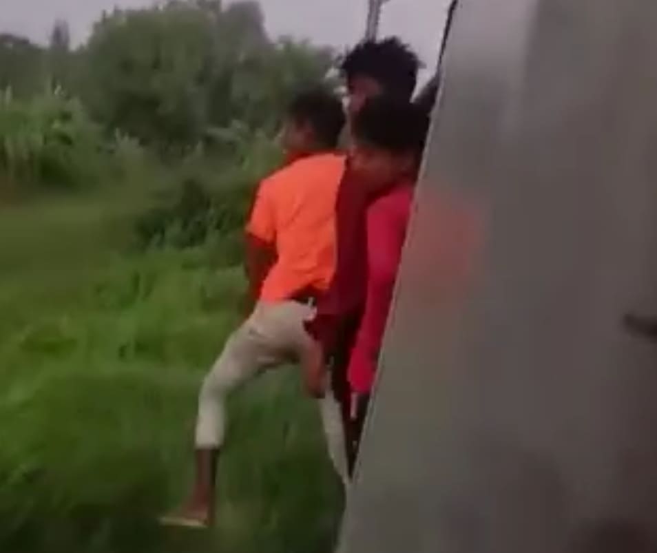 Young Man Learns A Painful Lesson Aboard A Train