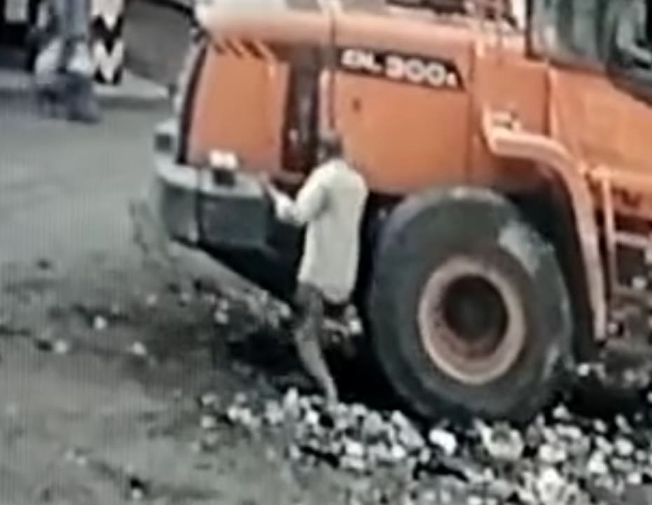 Man Ends His Life Under Wheels Of Bulldozer