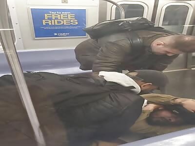 Erratic Subway Passenger Choked To Death