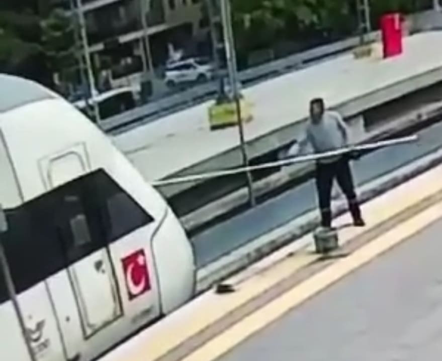 Railway Station Worker Gets Dose Of High Voltage 