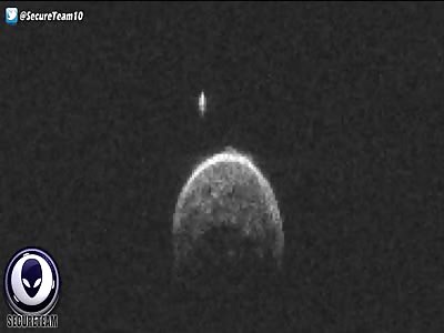 70 Meter UFO Found Orbiting Asteroid Near Earth! NASA Coverup
