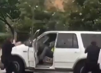 Florida Police Officers Fire Numerous Shots Killing Suspect in Truck!