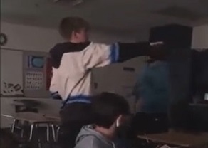 Cell Phone Video From Michigan School Shooting.