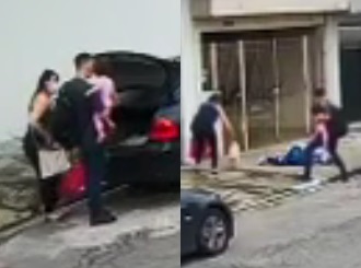 Off Duty Officer Holding Baby Shoots and Kills Carjacker