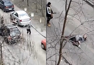 Ukrainian Police Execute Man Just Trying to Get Home