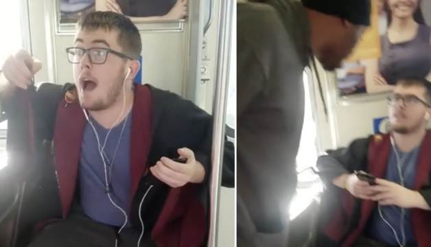 Man Stabbed on an LA Train for Rapping out Loud and Annoying