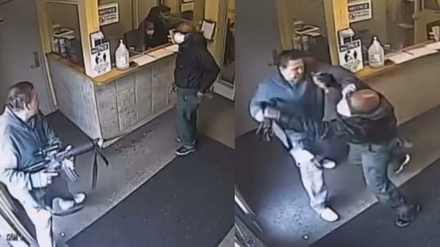 Security Guard Tackles an Active Shooter Who Fired Shots with AR-15 Style Rifle Inside Drug Clinic!