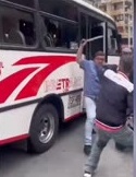 Bus Driver with a Machete is Not to Be Fucked With