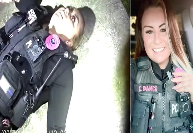 Moment Hot Female Florida Cop Nearly Dies from 'Fentanyl Exposure'