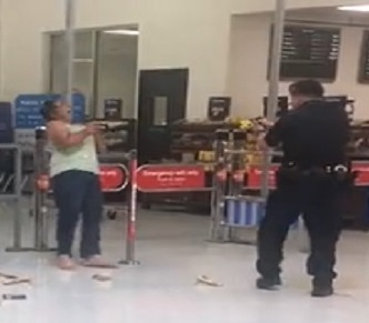 Walmart Karen is Literally 'Stunned' by Cops Reaction to Belligerence