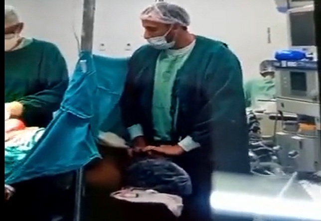 Anesthetist Caught on Camera Sexually Assaulting Woman During C-Section