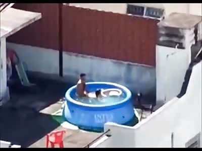 Couple Caught Having Sex on the Roof