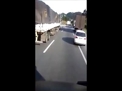 3 Teenagers Having Fun on a Bicycle Being Killed by Truck (Aftermath)