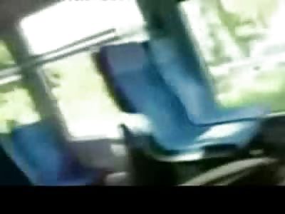 Beautiful Latina Girl Give Amazing Head on Public Train in Mexico