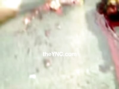 Pretty in Pink: Cell Phone Video of 3 Girls Dead All Over the Road