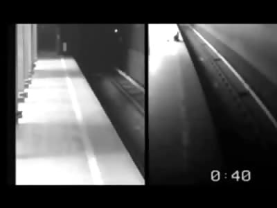 WTF? Woman falls out of a One Train, then slips onto the Tracks to get Hit by the Second One??