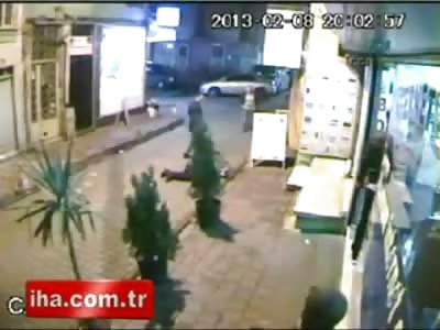 Unstable Son Brutally Stabs his Father to Death on the Streets of Turkey