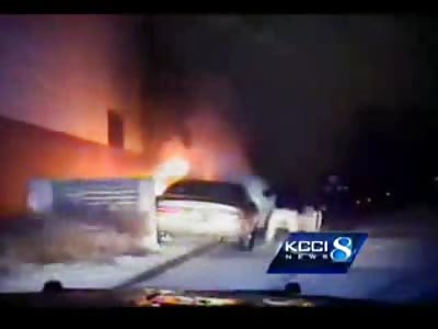 HEROIC: Awesome Cop Saves man From Burning Car Risking his Own Life
