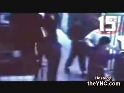Shocking Video shows a Stabbing Victim Bleed to Death as 56 People walk right by Him