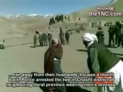 Two Afghan Woman Publicly Flogged for Running Away from their Husbands