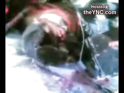 Video is Graphic: Child in Back Seat has Head Split Open....Parent Dead in Front Seat